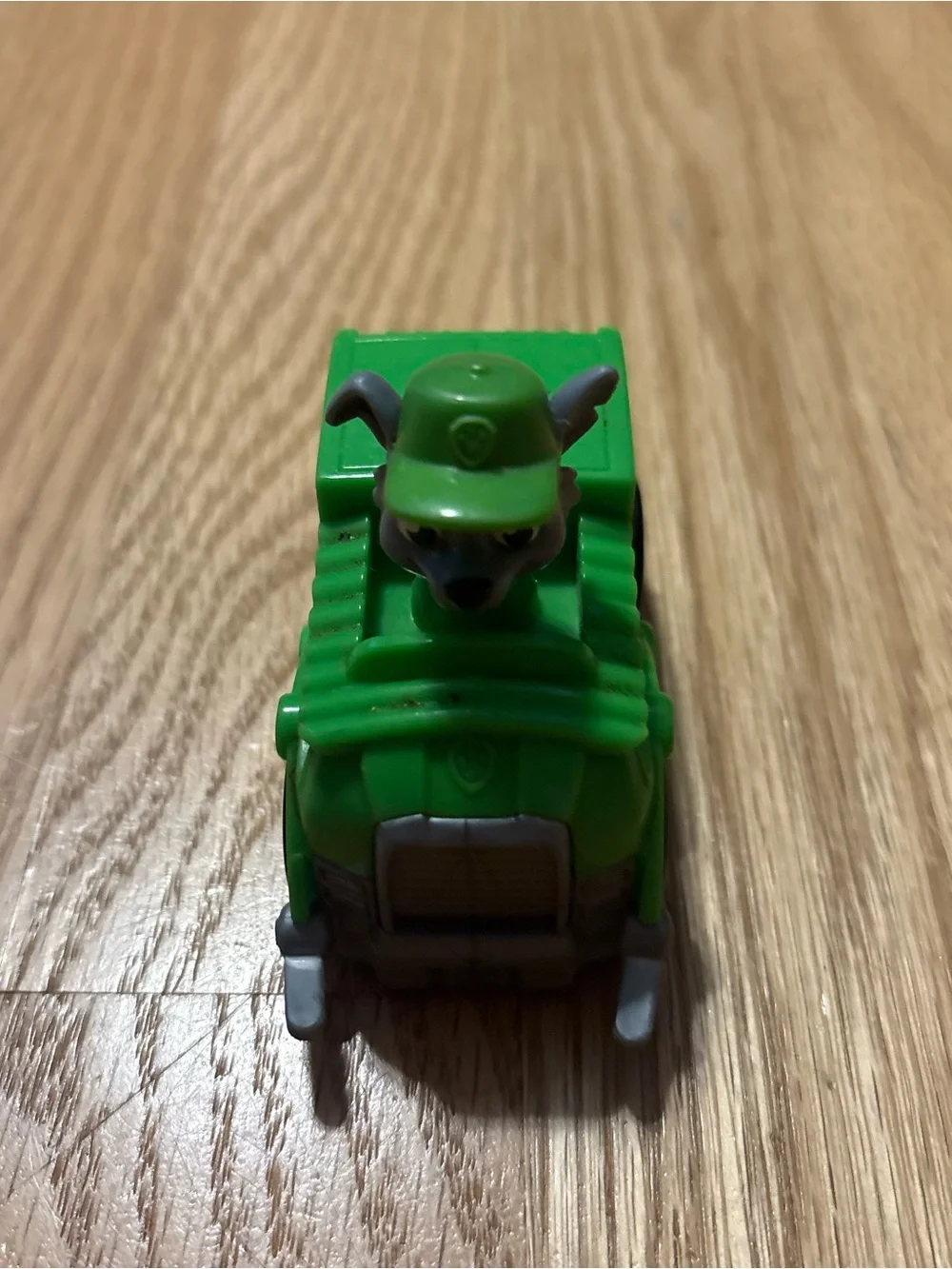 Paw Patrol Racer Rescue Rocky Toy Vehicle Green Truck Recycle
